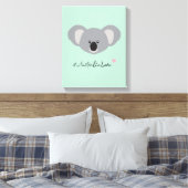 Toile "Koala Kindness" #AustraliaLove Charity Canvas Pri (Insitu(Chambre))