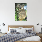 Toile Koala, Phascolarctos cinereus), en danger, (Insitu(Chambre))