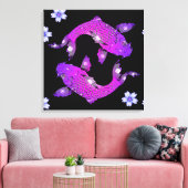 Toile Koi-carpe (Insitu(Salon))