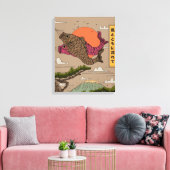 Toile Koinobori Coulant avec le Vent (Insitu(Salon))