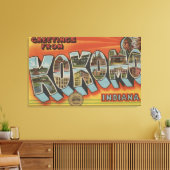 Toile Kokomo, Indiana - Scènes de grandes lettres (Insitu(Salon))