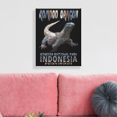 Toile Komodo Dragon (Insitu(Salon))