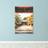 Toile Komorebi - Le Temple Ensoleillé (Insitu (Plancher de Bois))