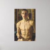 Toile Konstantin Somov - The Boxer (1933) (Recto)
