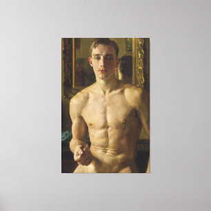 Toile Konstantin Somov - The Boxer (1933)