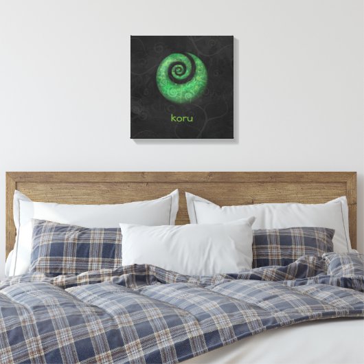 Toile koru (Insitu(Chambre))