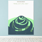 Toile Kosciuszko Mound (Insitu (Plancher de Bois))