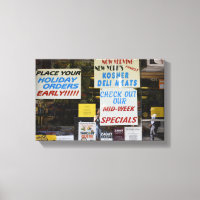 Kosher Deli Meats Knish New York City Photographie