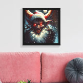 Toile Krampus de Noël 1 (Insitu(Salon))