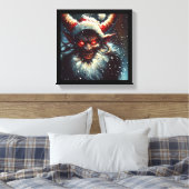 Toile Krampus de Noël 1 (Insitu(Chambre))