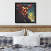 Toile Krampus de Noël 4 (Insitu(Chambre))