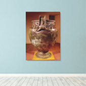 Toile Krater, de la tombe d'une princesse de Vix (Insitu (Plancher de Bois))