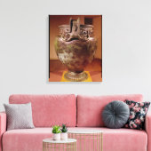 Toile Krater, de la tombe d'une princesse de Vix (Insitu(Salon))
