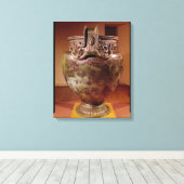 Toile Krater, de la tombe d'une princesse de Vix (Insitu (Plancher de Bois))