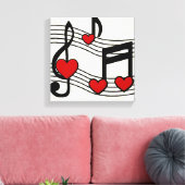 Toile KRW I Love Rock n Roll (Insitu(Salon))