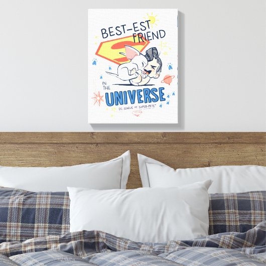 Toile Krypto & Superman : meilleur ami dans l'univers (Insitu(Chambre))