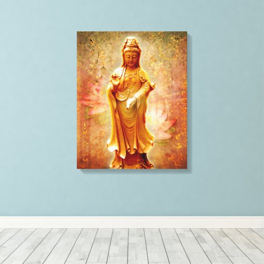 Toile Kuan Yin (Insitu (Plancher de Bois))