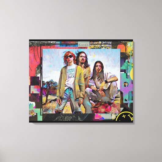 Toile Kurt, Dave &ChrisCanvas Print (Recto)