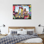 Toile Kurt, Dave &ChrisCanvas Print (Insitu(Chambre))
