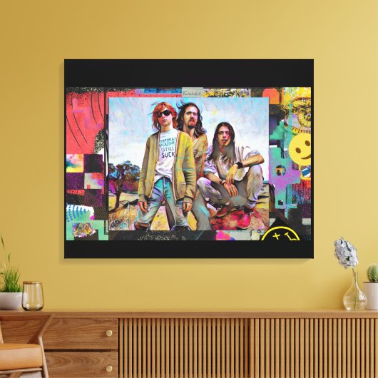 Toile Kurt, Dave & Krist - Canvas Print (Insitu(Salon))