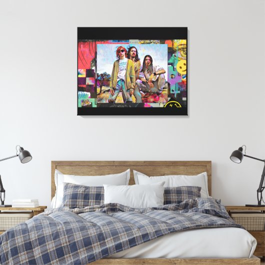 Toile Kurt, Dave & Krist - Canvas Print (Insitu(Chambre))