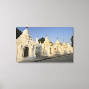 Toile Kuthodaw Pagoda à Mandalay, connu sous le nom de