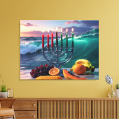 TOILE KWANZAA - 7 NUITS - KINARA (Insitu(Salon))
