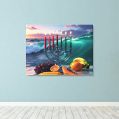 TOILE KWANZAA - 7 NUITS - KINARA (Insitu (Plancher de Bois))