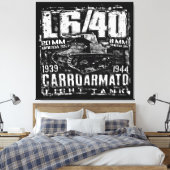 Toile L6/40 Italian light tank (Insitu(Chambre))