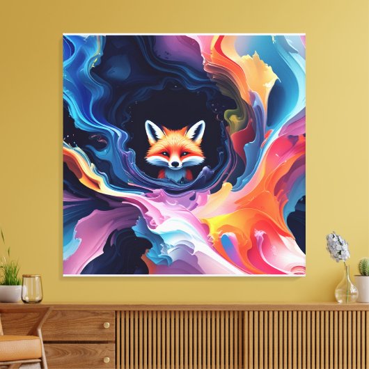 Toile "L’Esprit d’Aurora" (Insitu(Salon))