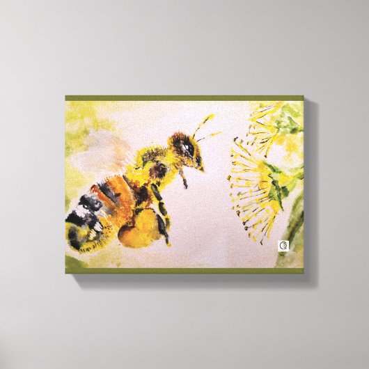 Toile la abeja y la flor (Recto)