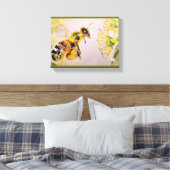 Toile la abeja y la flor (Insitu(Chambre))