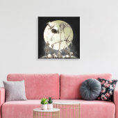 Toile La balade (avec lune) (Insitu(Salon))