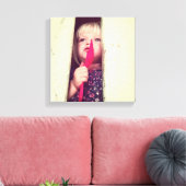 Toile Là-bas, ça a l'air bien (Insitu(Salon))