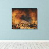 Toile La bataille (Insitu (Plancher de Bois))