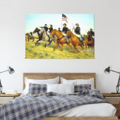 Toile La bataille de Prairie Dog Creek par Ralph Heinz (Insitu(Chambre))