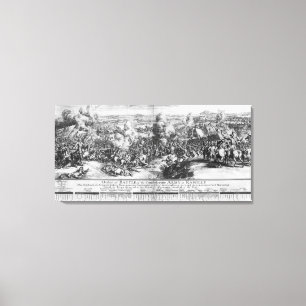 Toile La bataille de Ramillies, le 23 mai 1706
