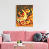 Toile La bataille de Saint George avec le Dragon (Insitu(Salon))