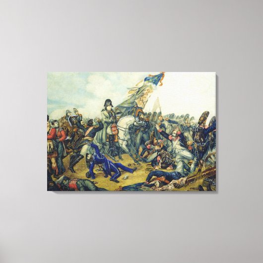Toile La bataille de Waterloo en 1815, 1831 (Recto)