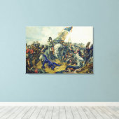 Toile La bataille de Waterloo en 1815, 1831 (Insitu (Plancher de Bois))