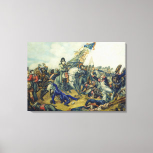 Toile La bataille de waterloo en 1815, 1831