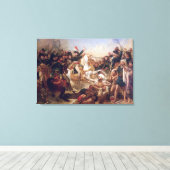 Toile La bataille des Pyramides, le 21 juillet 1798 (Insitu (Plancher de Bois))