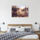 Toile La bataille des Pyramides, le 21 juillet 1798 (Insitu(Chambre))