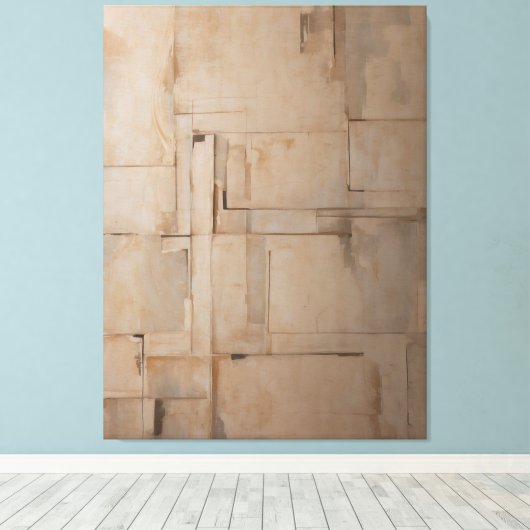 Toile La beauté de l'imperfection (Insitu (Plancher de Bois))