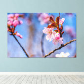 Toile La beauté des fleurs de sakura fraîches au printem (Insitu (Plancher de Bois))