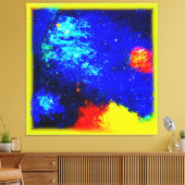 Toile La Beauté des Nebulas et des Galaxies. Commandez d (Insitu(Salon))