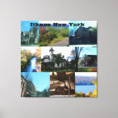 TOILE LA BEAUTÉ D'ITHACA, NEW YORK (Recto)