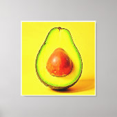 Toile La beauté d'une conception d'Avocado saine (Recto)