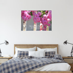 Toile La beauté est Clôture de roses (photographie par m
