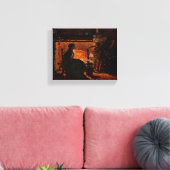 Toile La beauté et la sorcière - (Insitu(Salon))